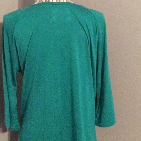Studio II Green Size 2X Shirt - Picture 3 of 3
